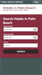 Mobile Screenshot of hotelsinpalmbeach.net